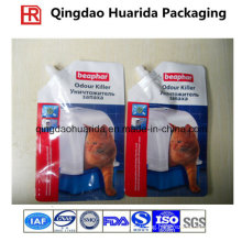 Custom Printing Laminated Plastic Cat Litter Packaging Bags with Spout